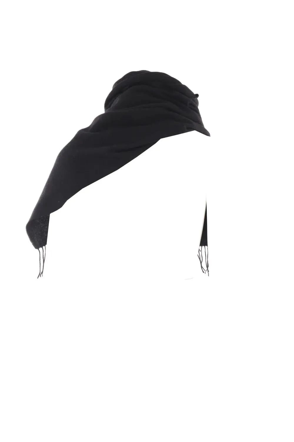 Fringed Zip-Around Scarf