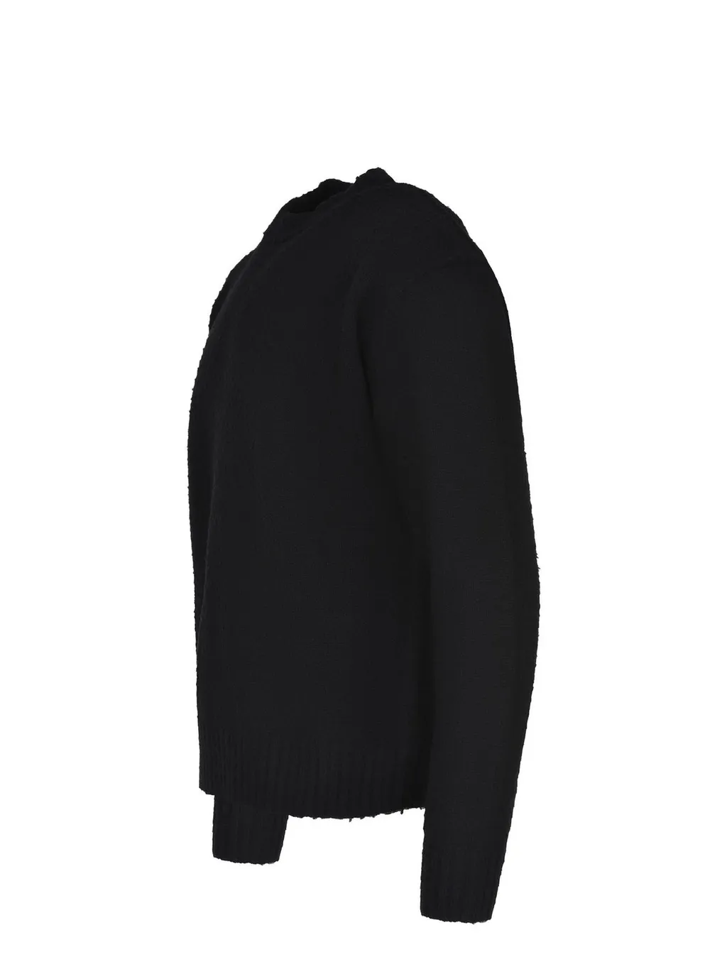 Ribbed Crew Neck Sweater