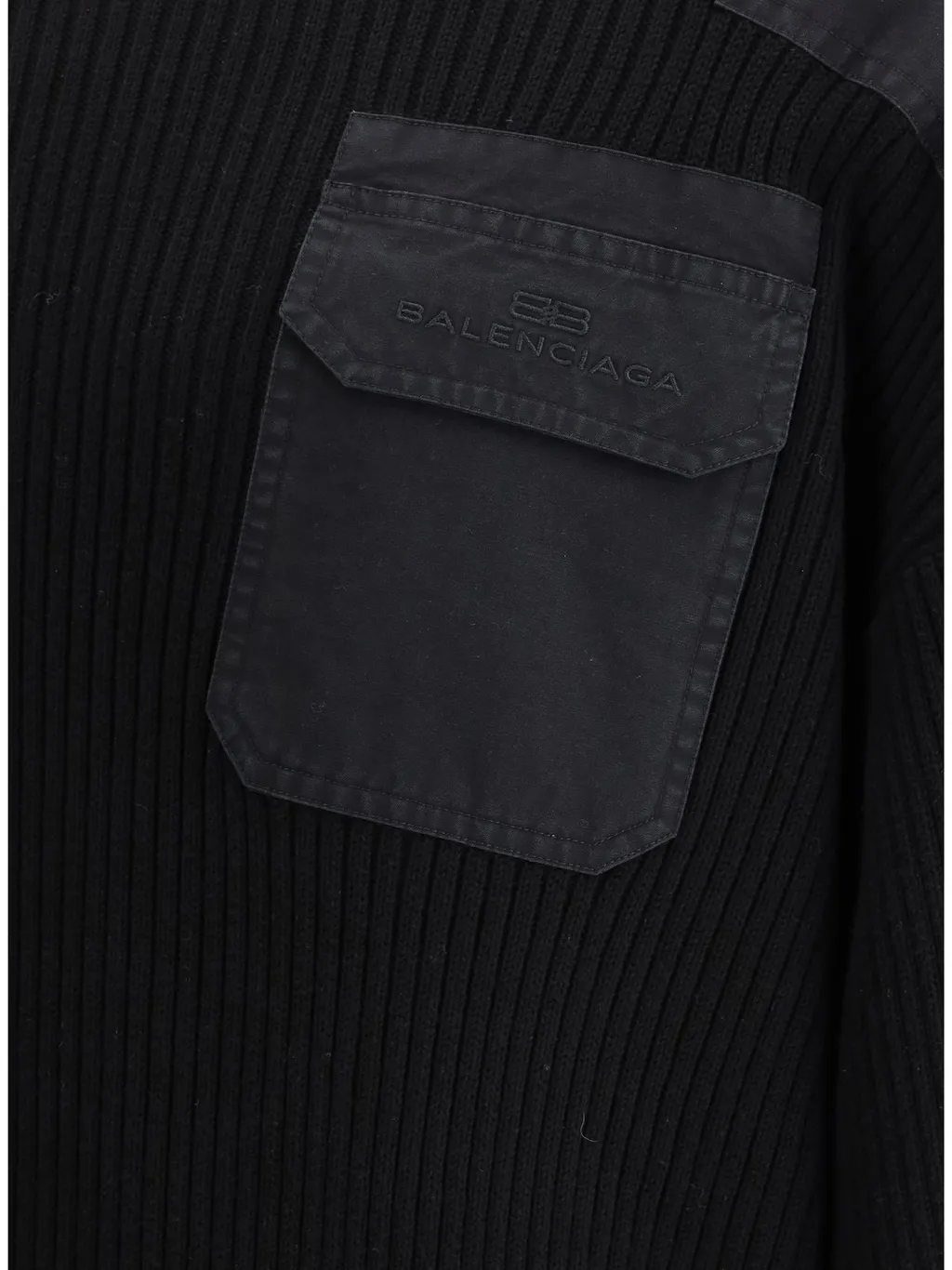 Military Knitted Jumper