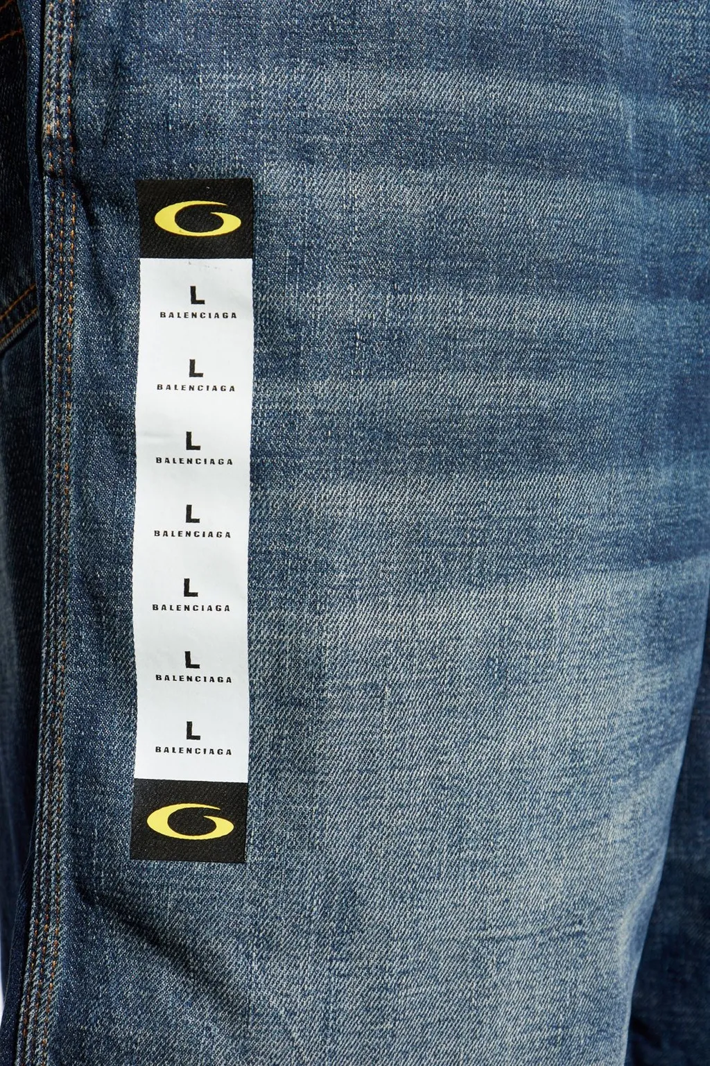 Denim Shorts With Belt Loops