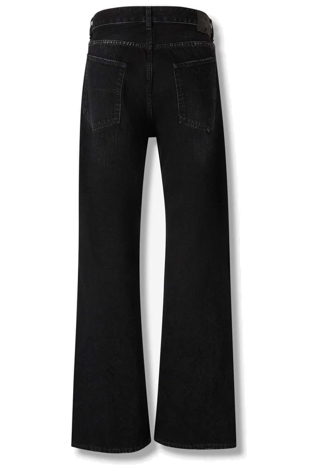Worn-Out Effect Relaxed Fit Jeans