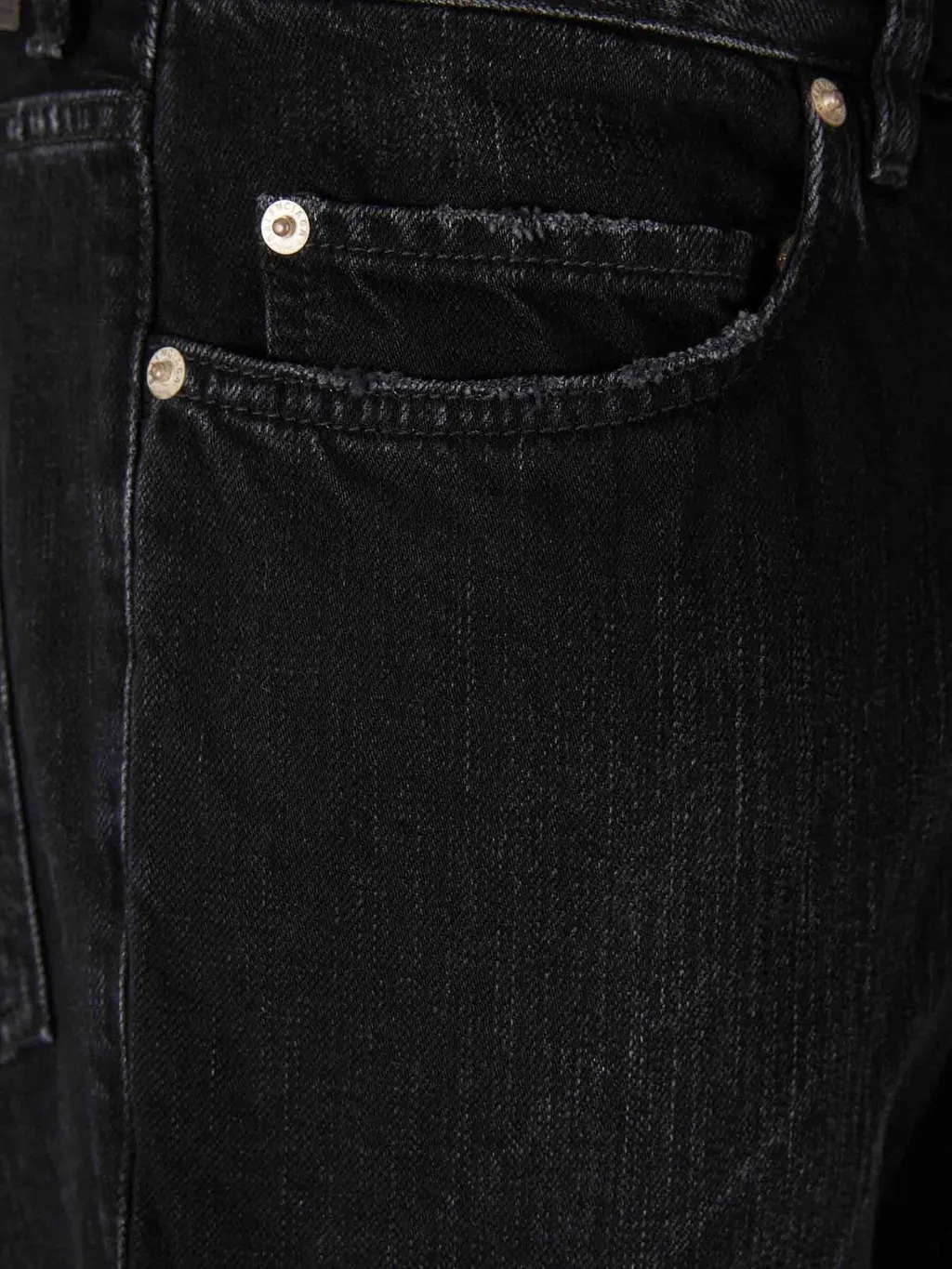 Worn-Out Effect Relaxed Fit Jeans
