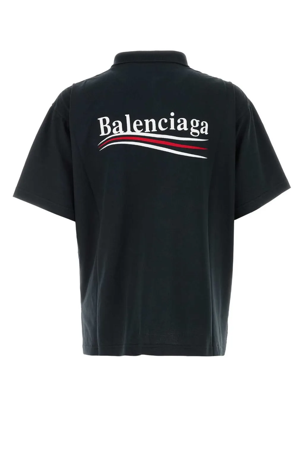 Logo Embroidered Short-Sleeved Polo Shirt