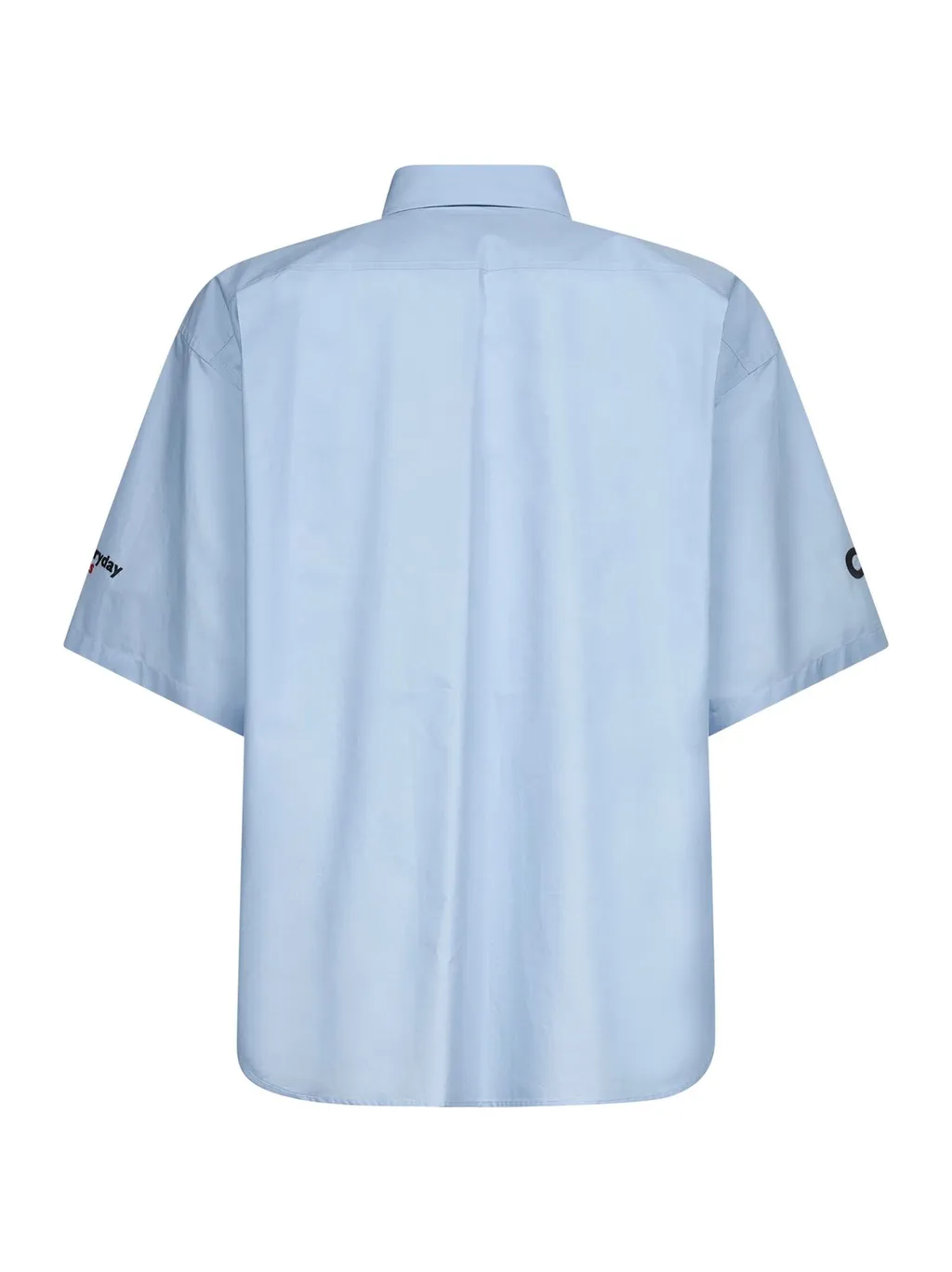 Ceo Uniform Logo Short-Sleeved Oversized Shirt