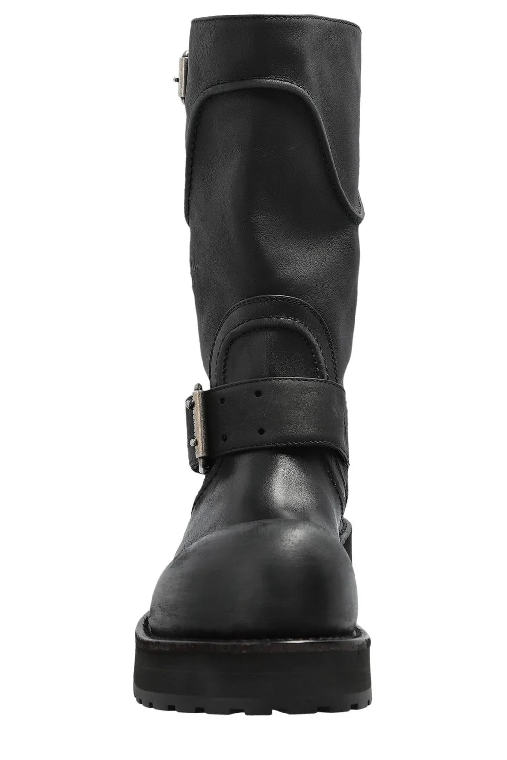 Venom Buckle Detailed Boots