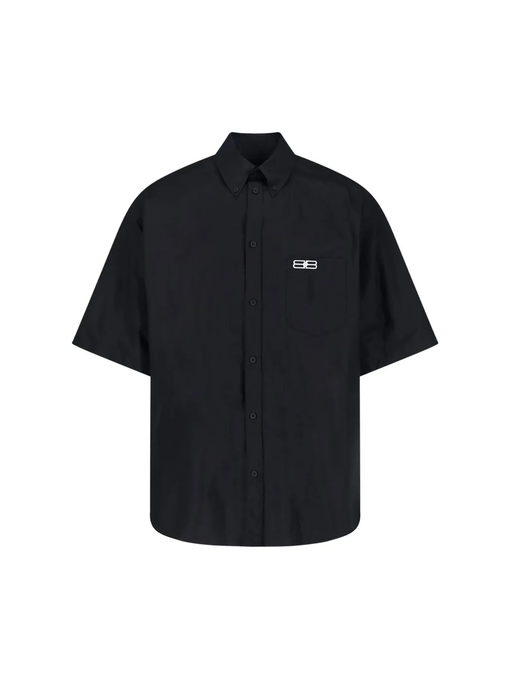Bb Logo Embroidered Oversized Shirt