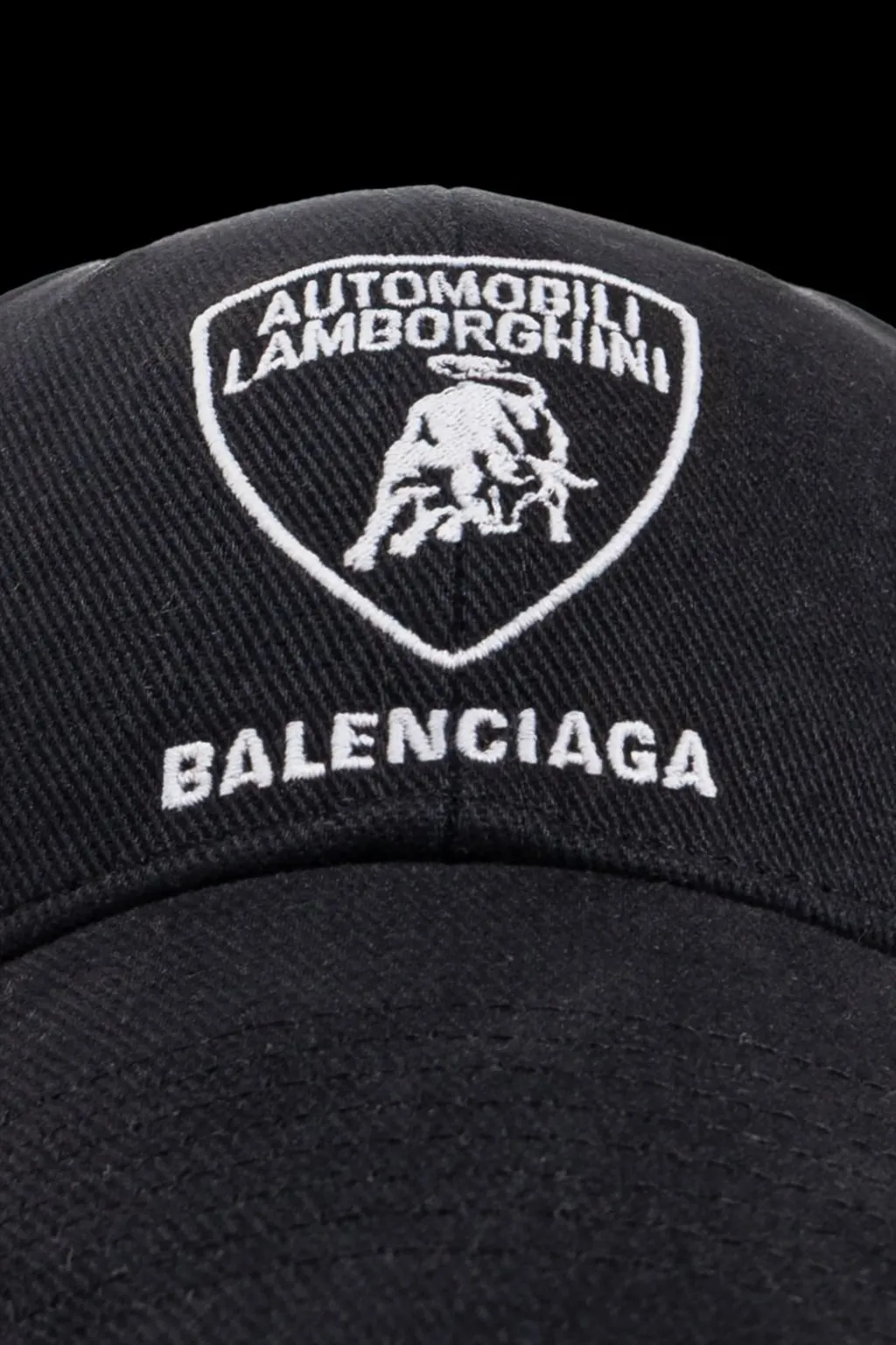 X Automobili Lamborghini Logo Embroidered Baseball Cap