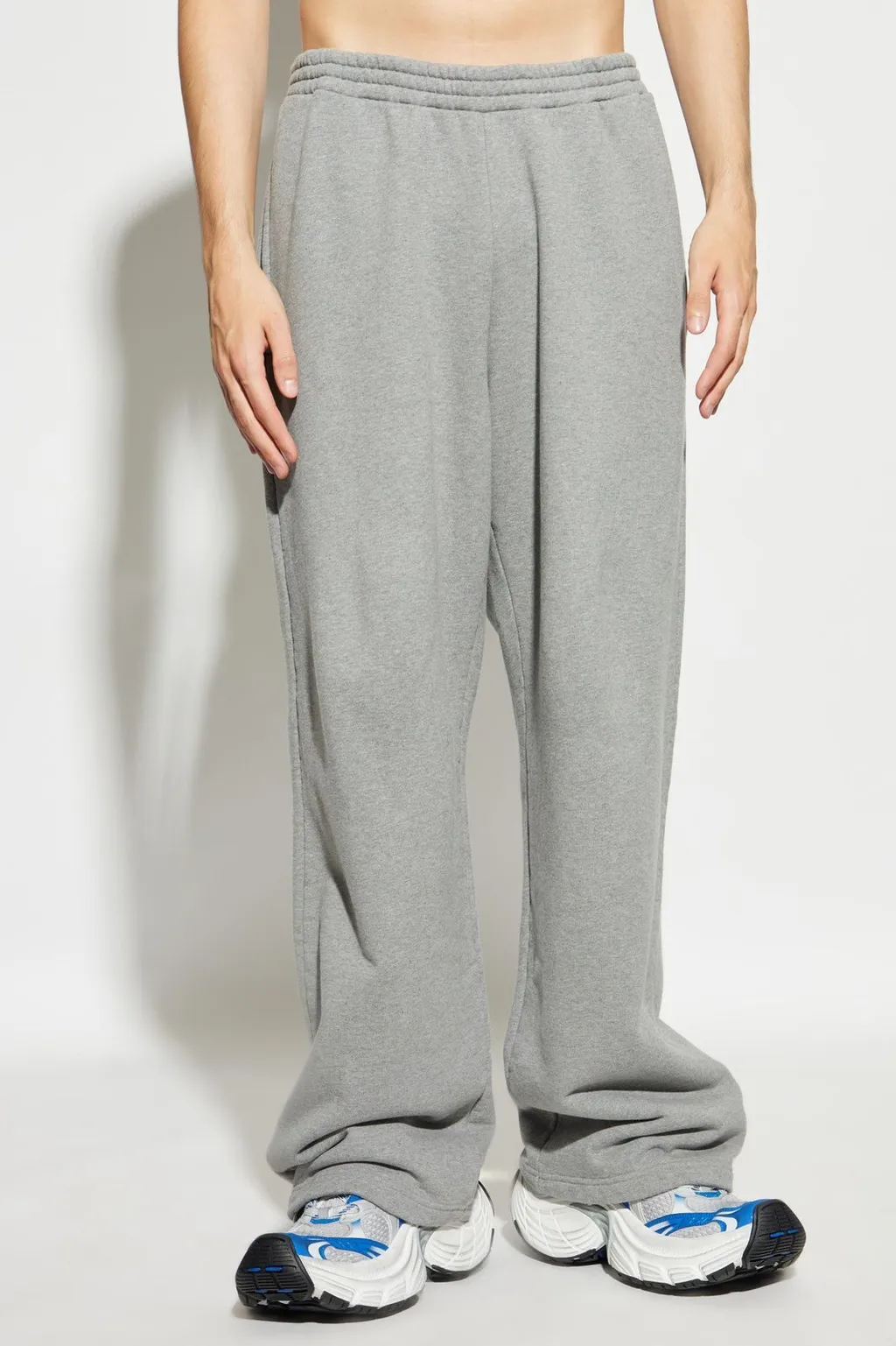 Wide-Leg Elasticated Waist Pants