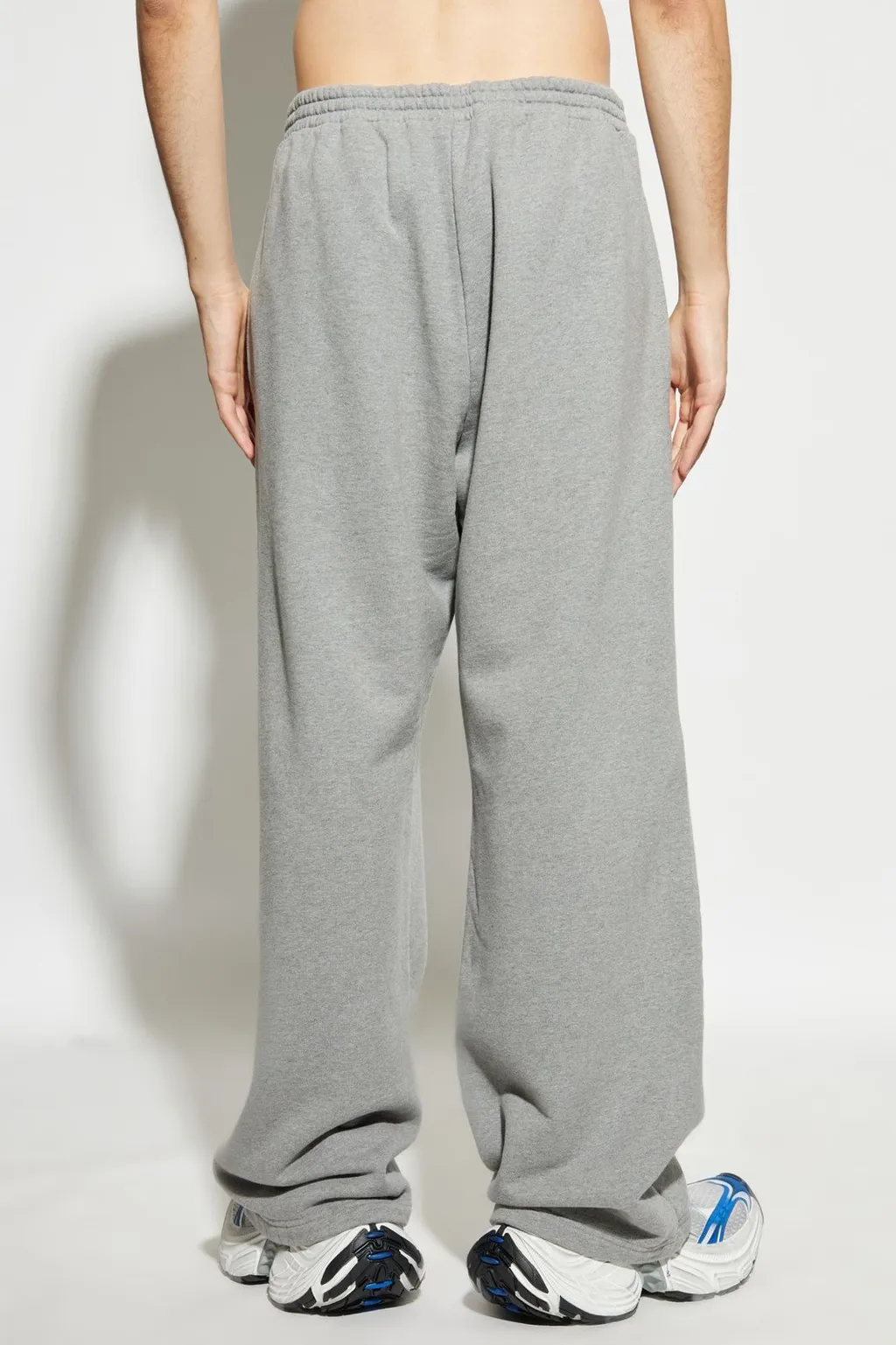 Wide-Leg Elasticated Waist Pants