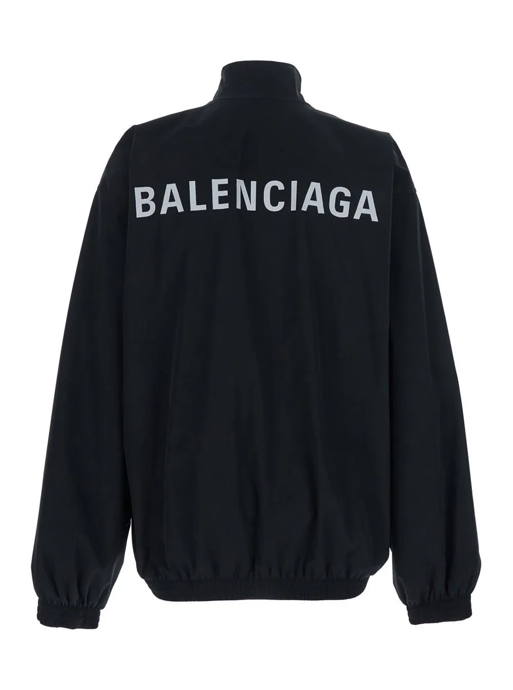 High Neck Zip-Up Jacket