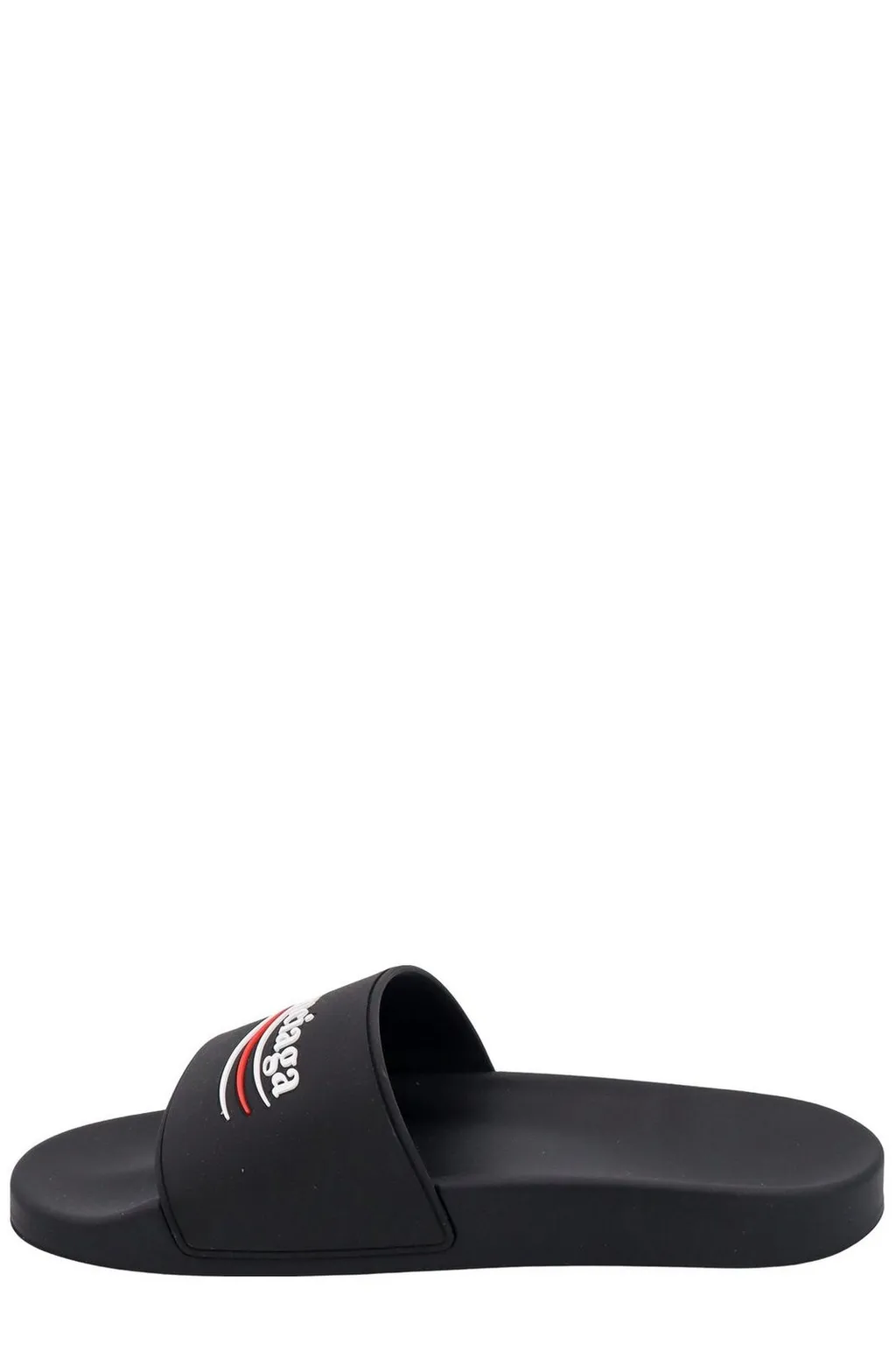 Logo Detailed Slip-On Sandals