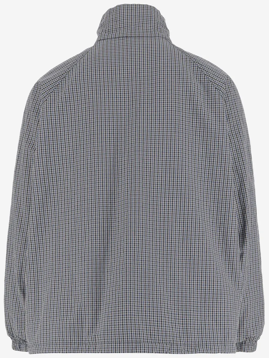 Checked Zip-Up Jacket