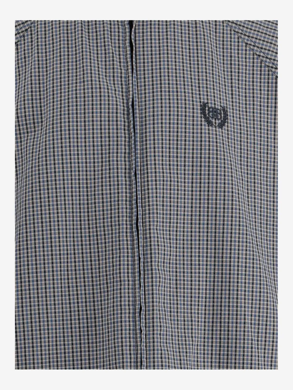 Checked Zip-Up Jacket