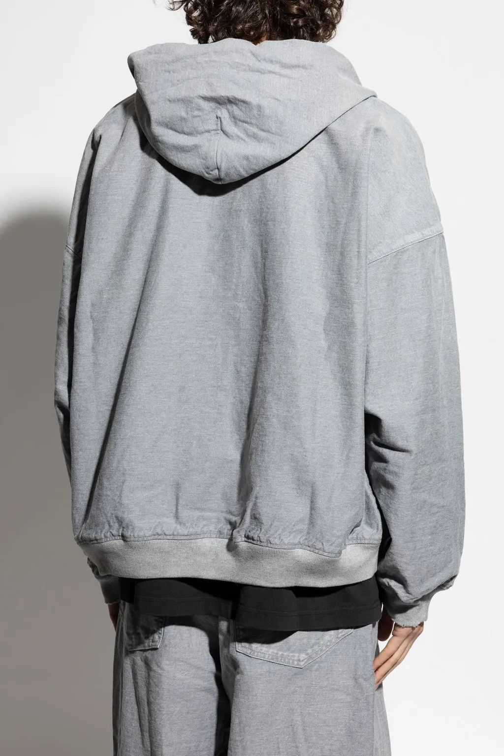 Loop Sports Icon Embroidered Zipped Hoodie