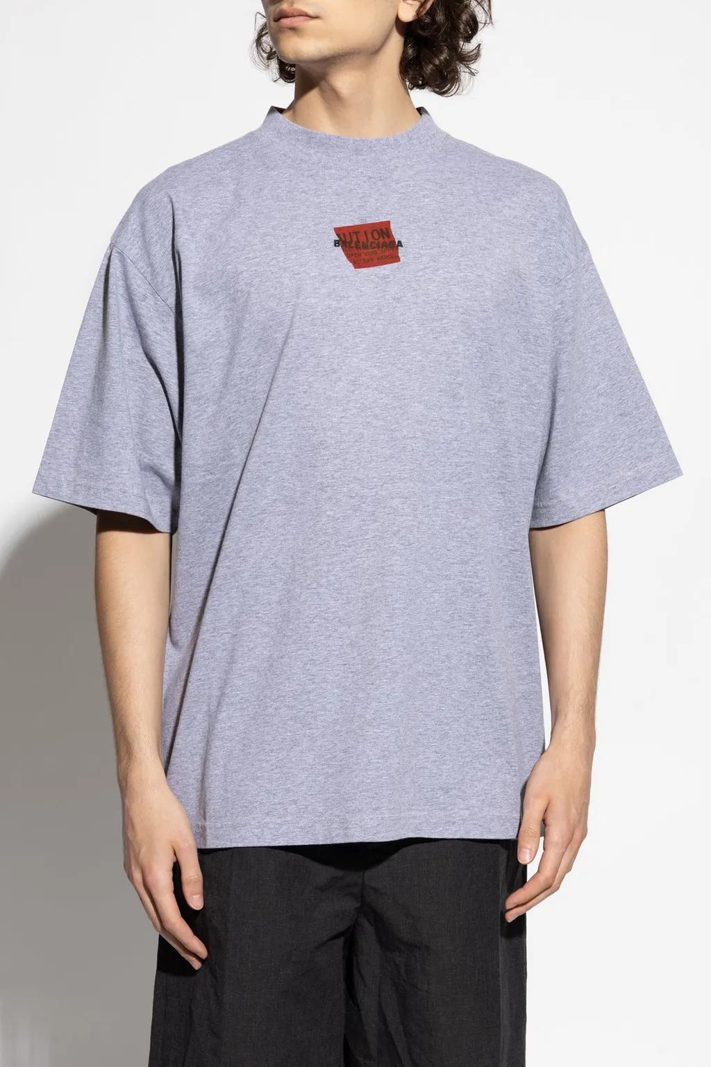 Logo Taped Medium-Fit T-Shirt