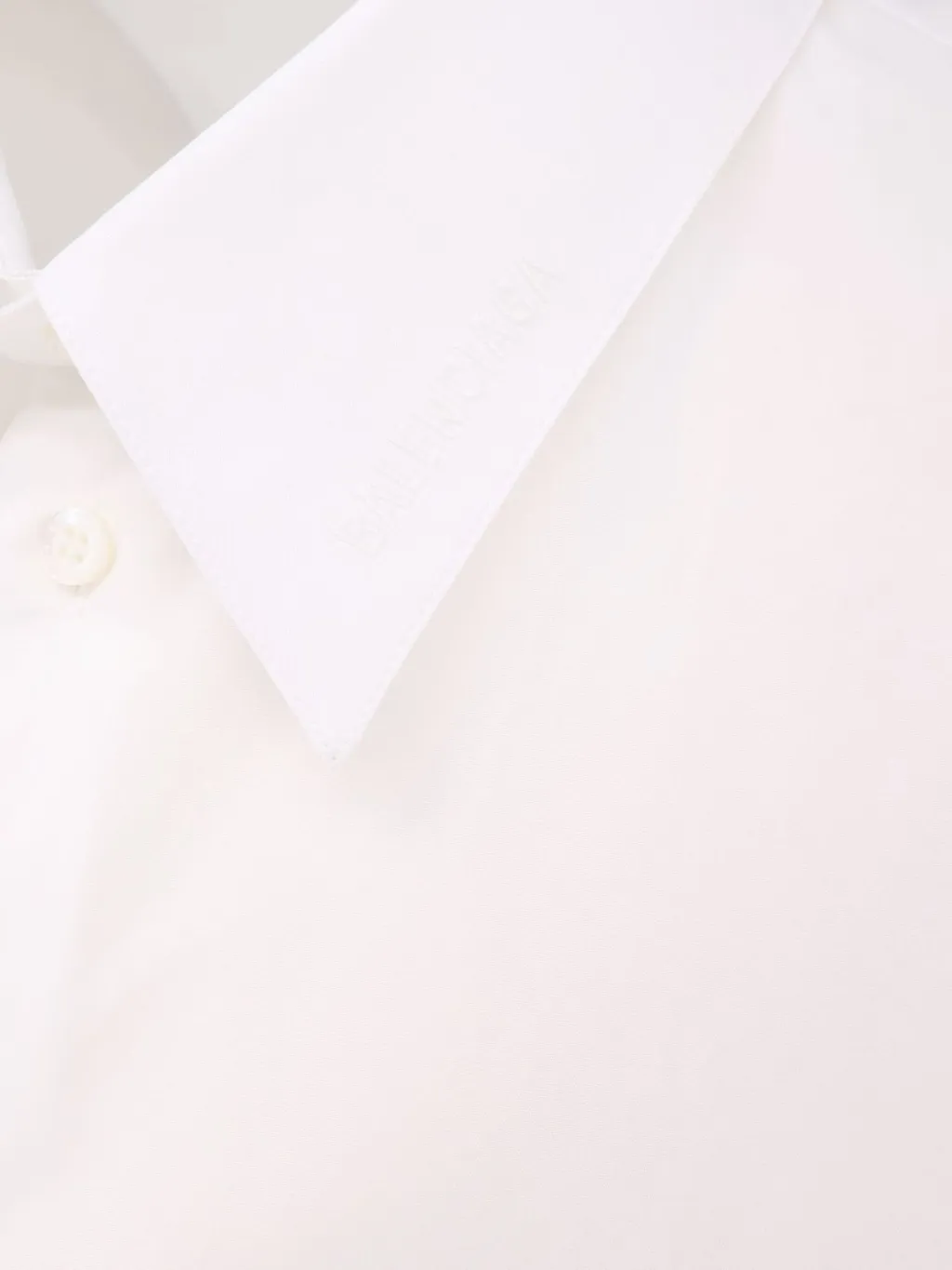 Logo Embroidered Long-Sleeved Shirt