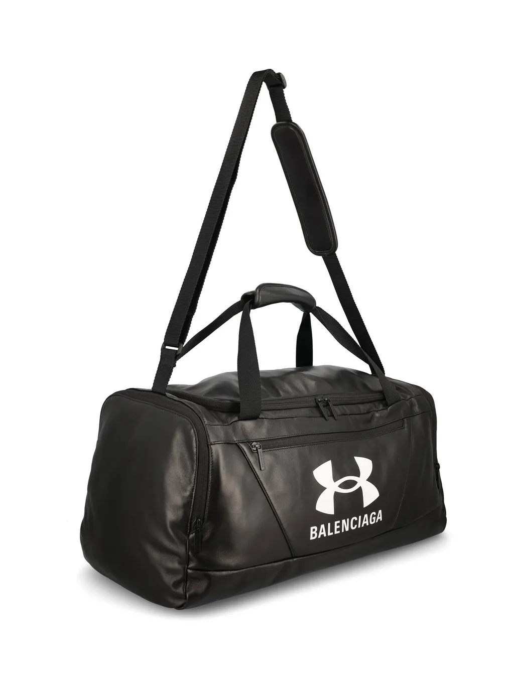 Logo Printed Duffle Bag