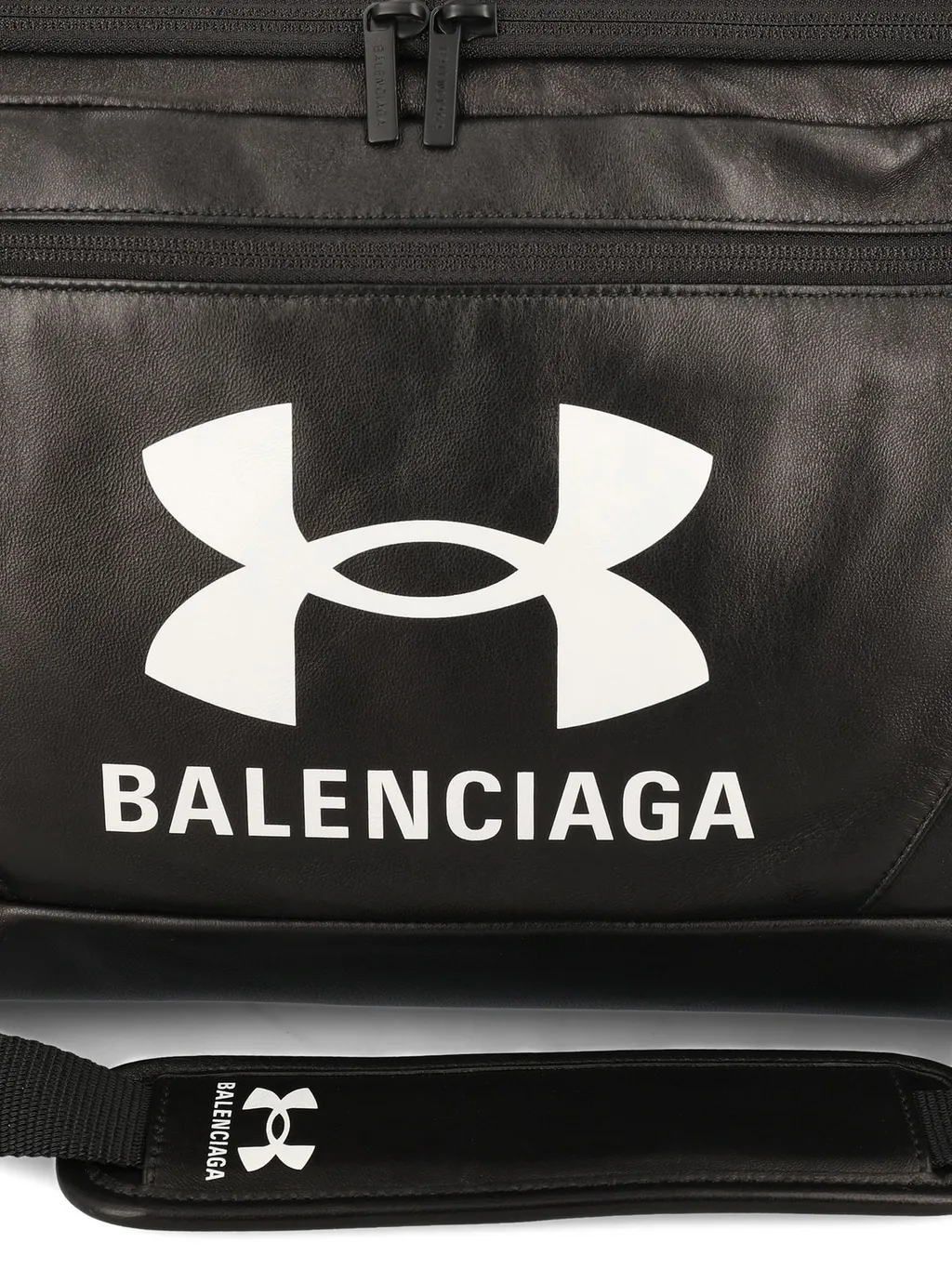 Logo Printed Duffle Bag
