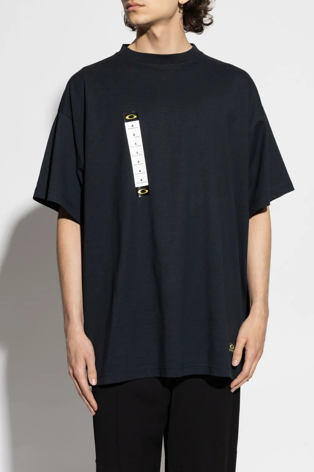 Logo Tape Crewneck T-Shirt