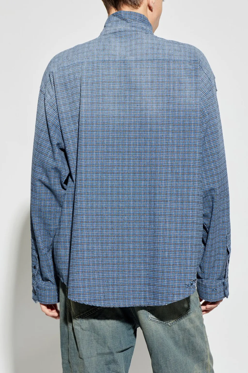 Checkered Long-Sleeve Shirt