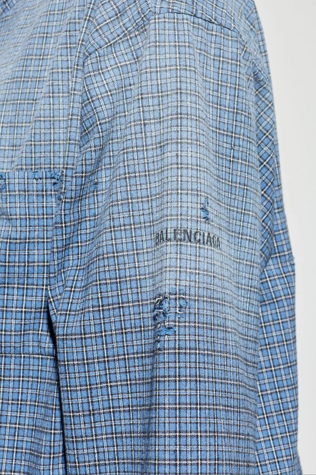 Checkered Long-Sleeve Shirt