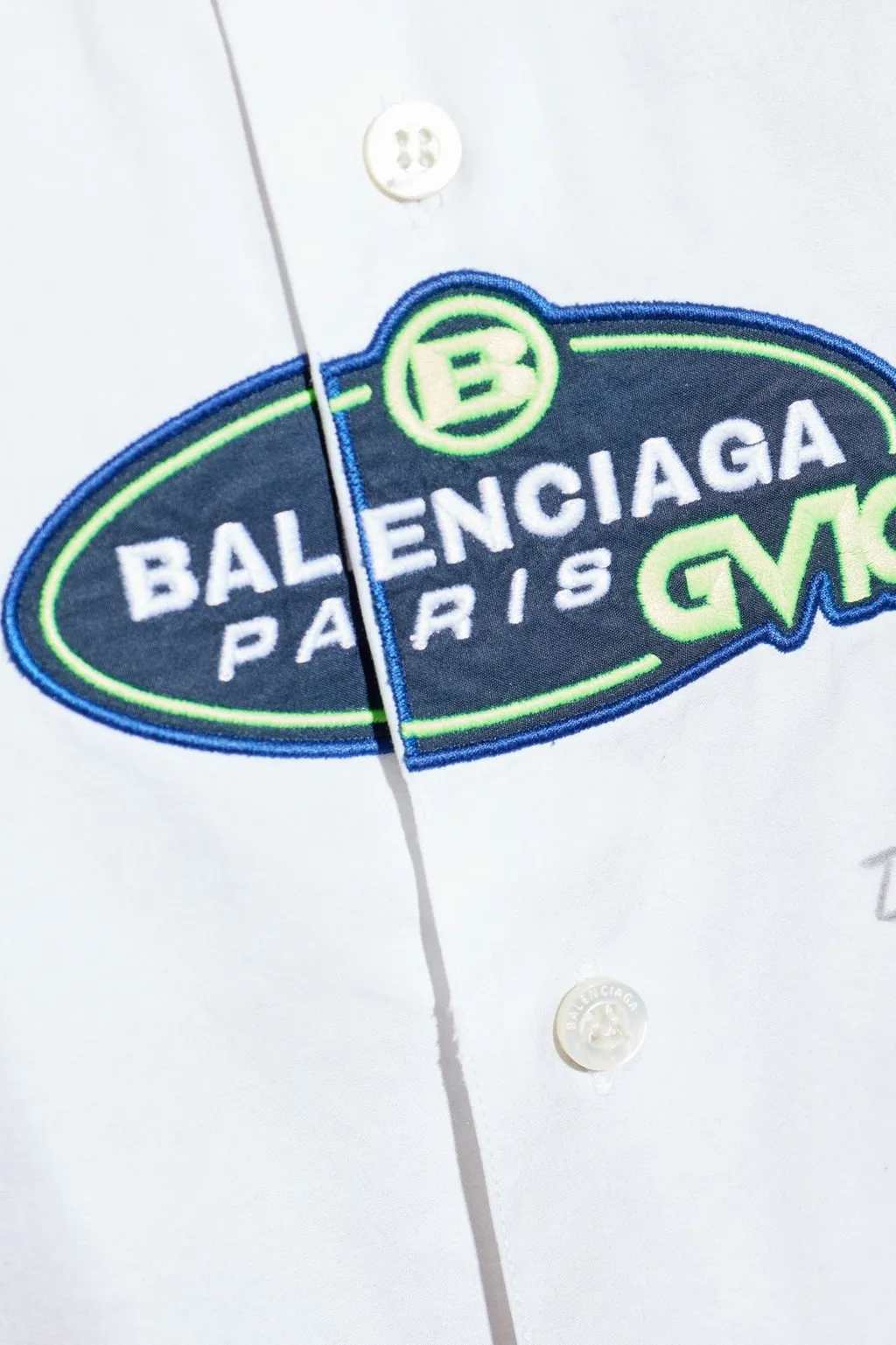 Logo Patch Long-Sleeve Shirt