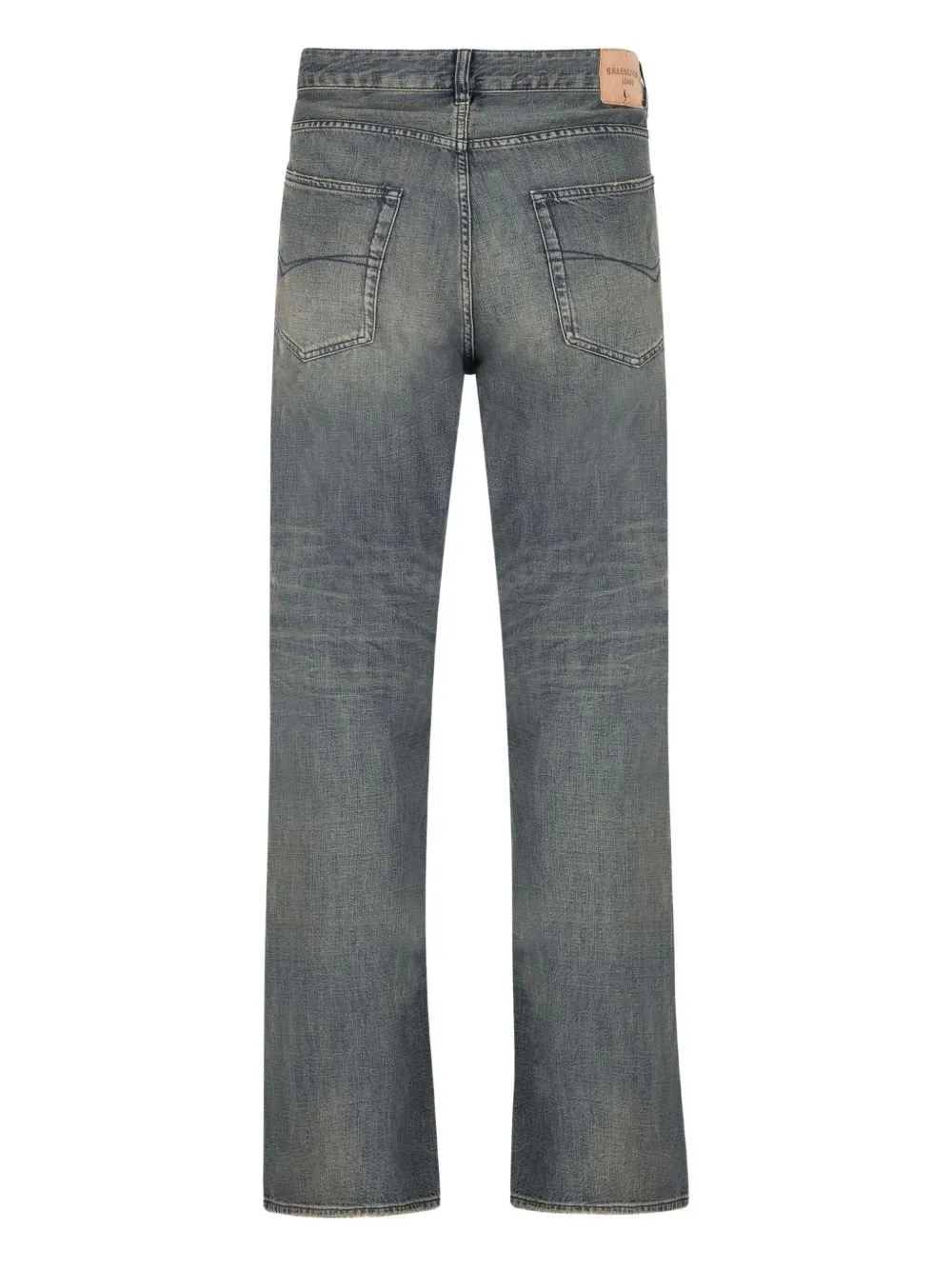 Worn-Put Relaxed Fit Jeans