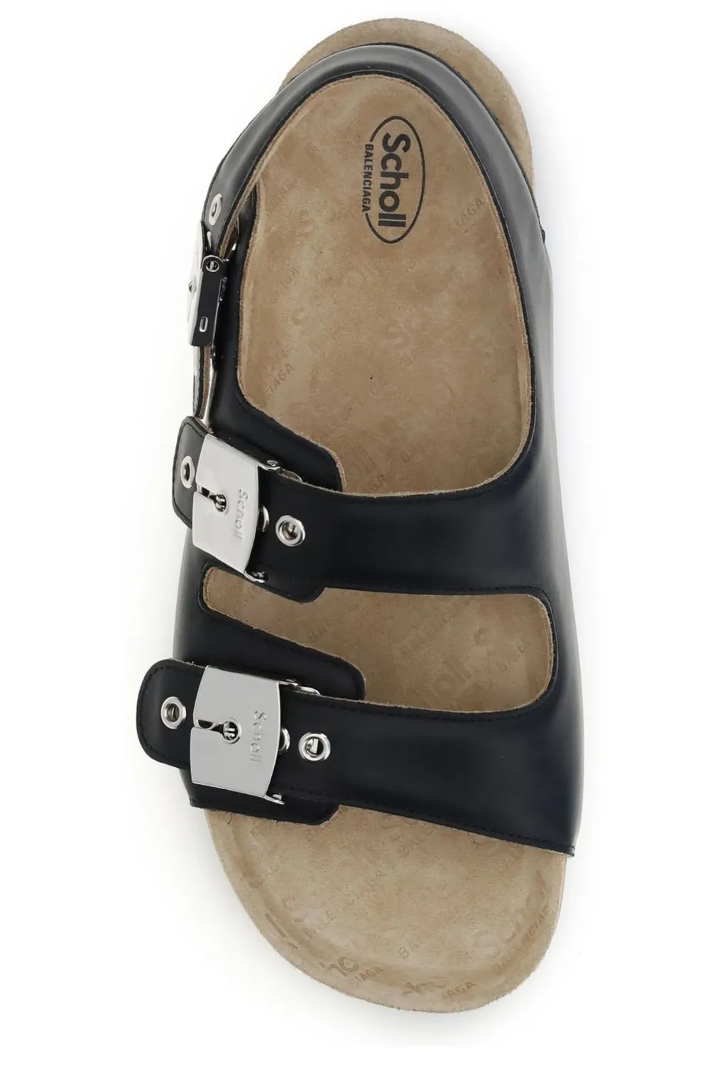 X Scholl Strap Flat Sandals