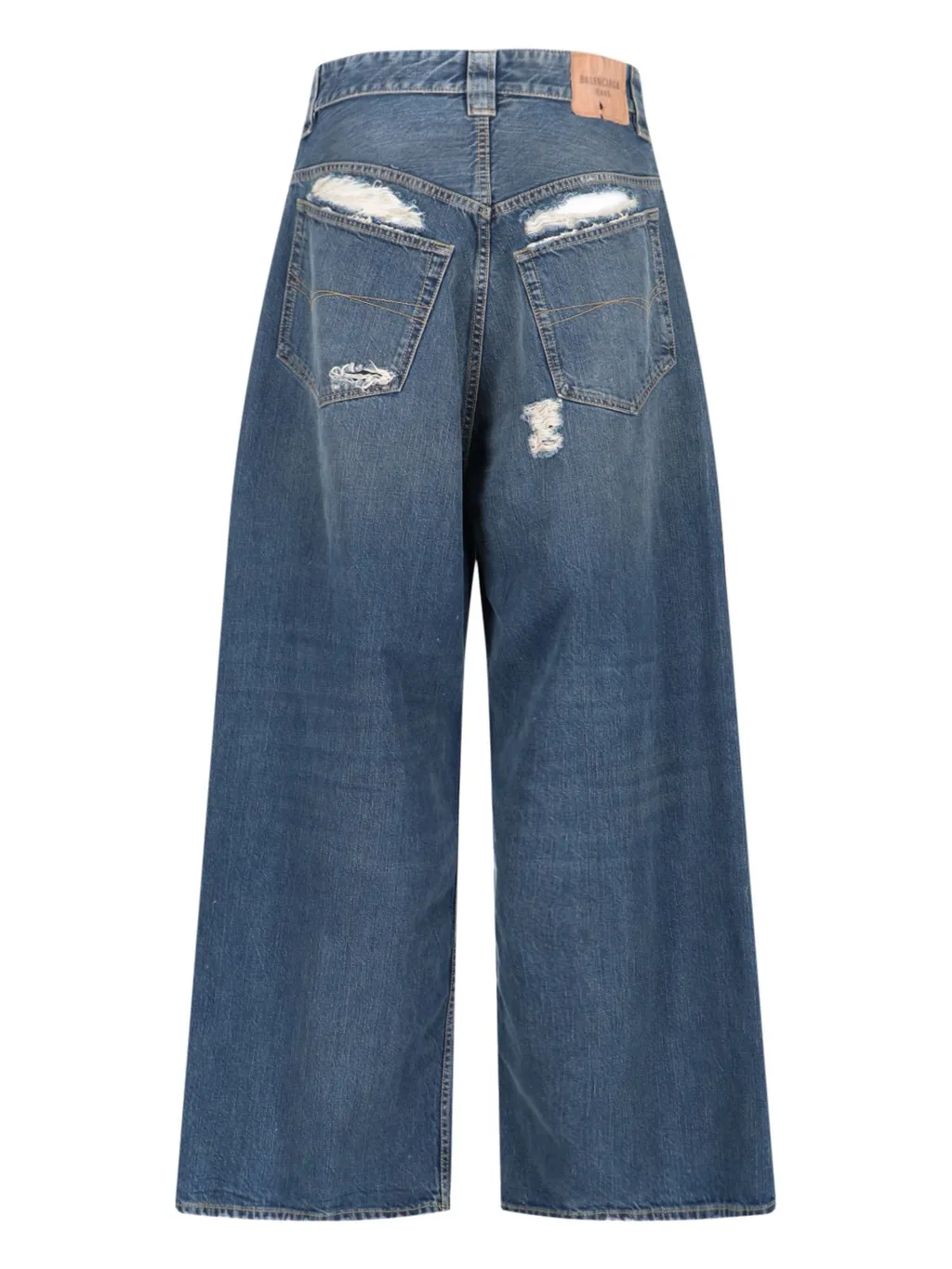 Distressed Baggy Jeans