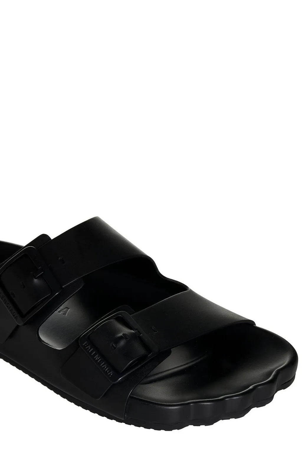 Double Buckled Slippers