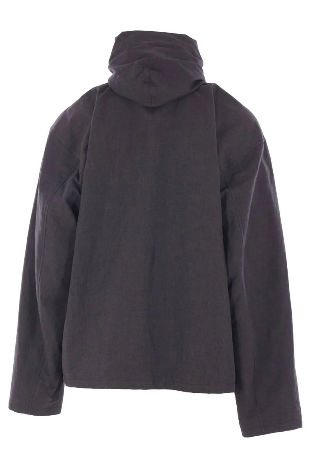 Logo Embroidered Zip-Up Hooded Jacket