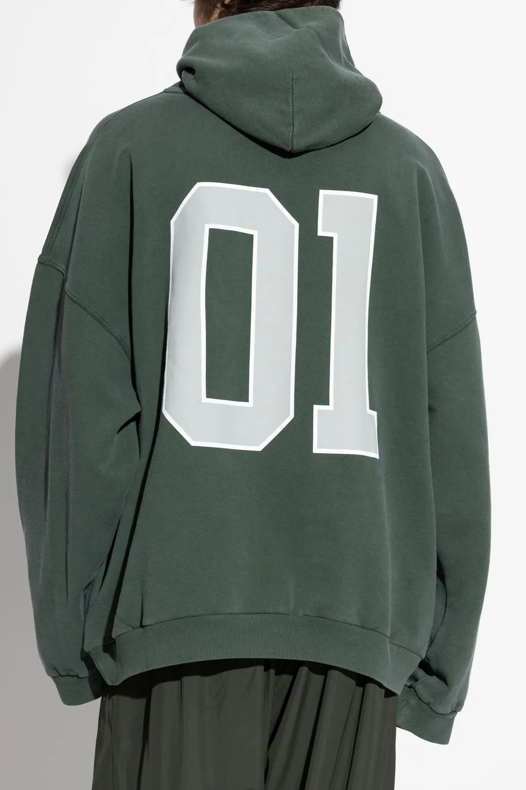 Large Fit Basketball Hoodie