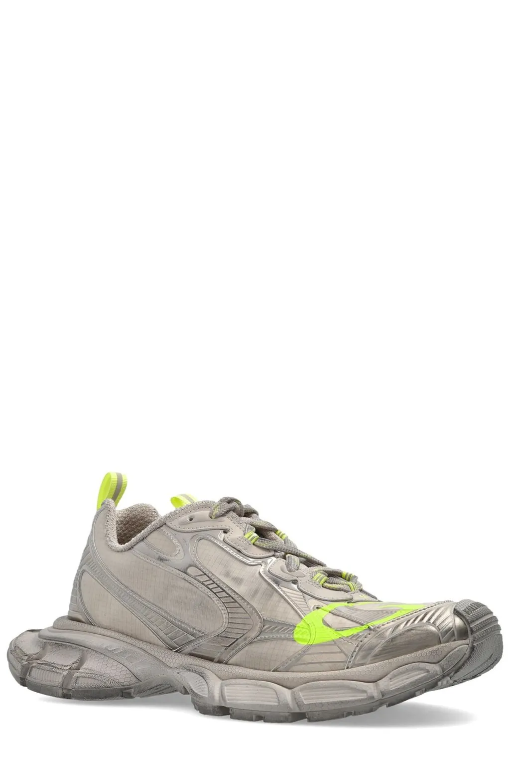 3Xl Used-Effect Sneakers