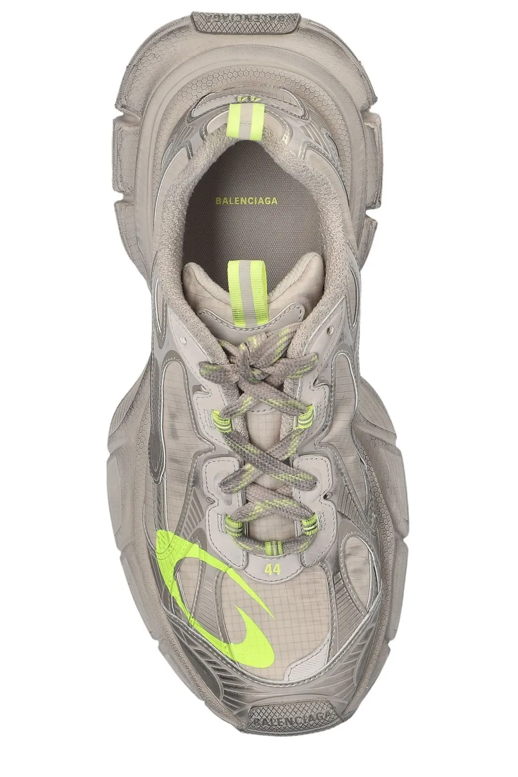 3Xl Used-Effect Sneakers