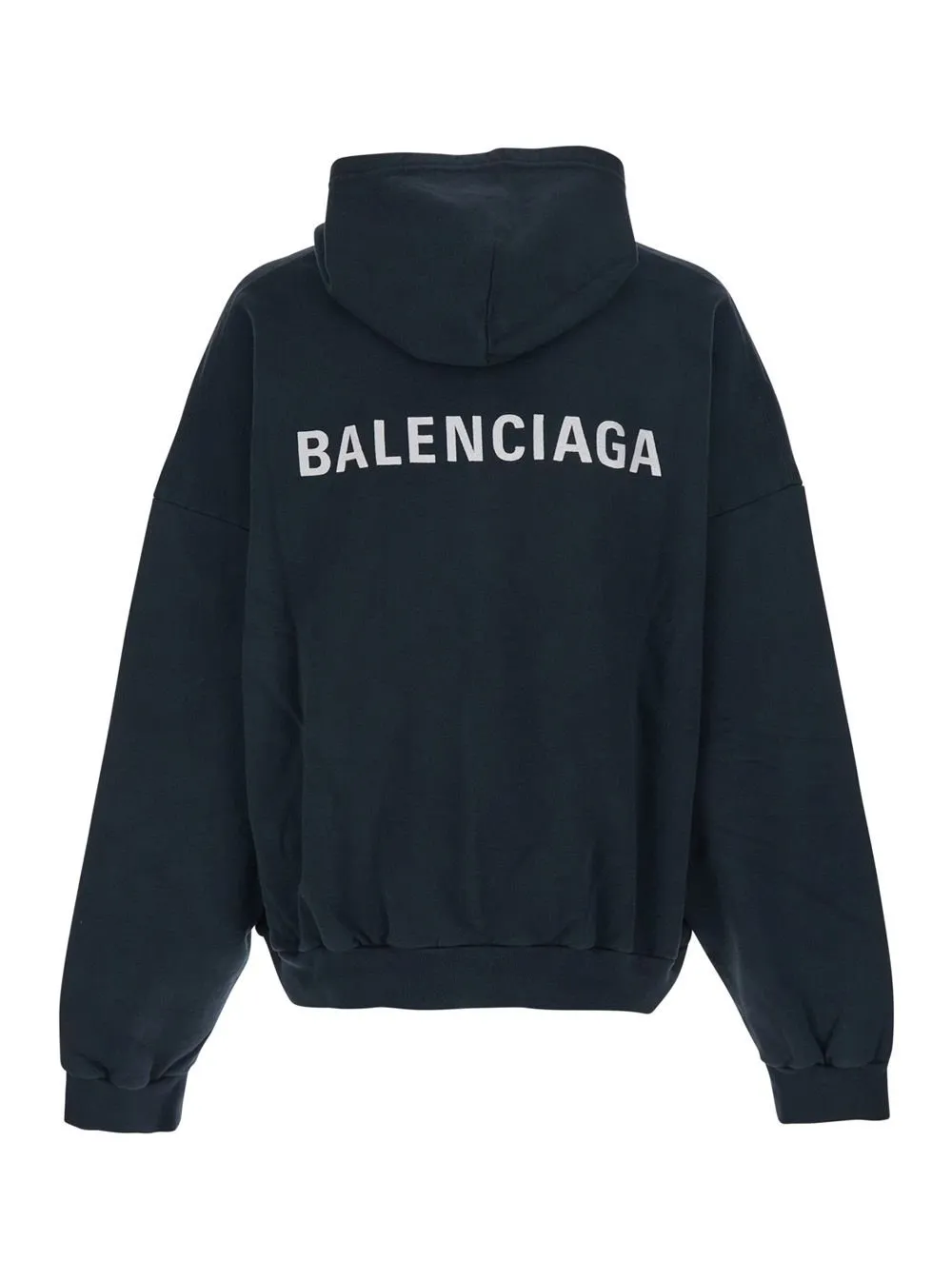 Logo Printed Polo Hoodie