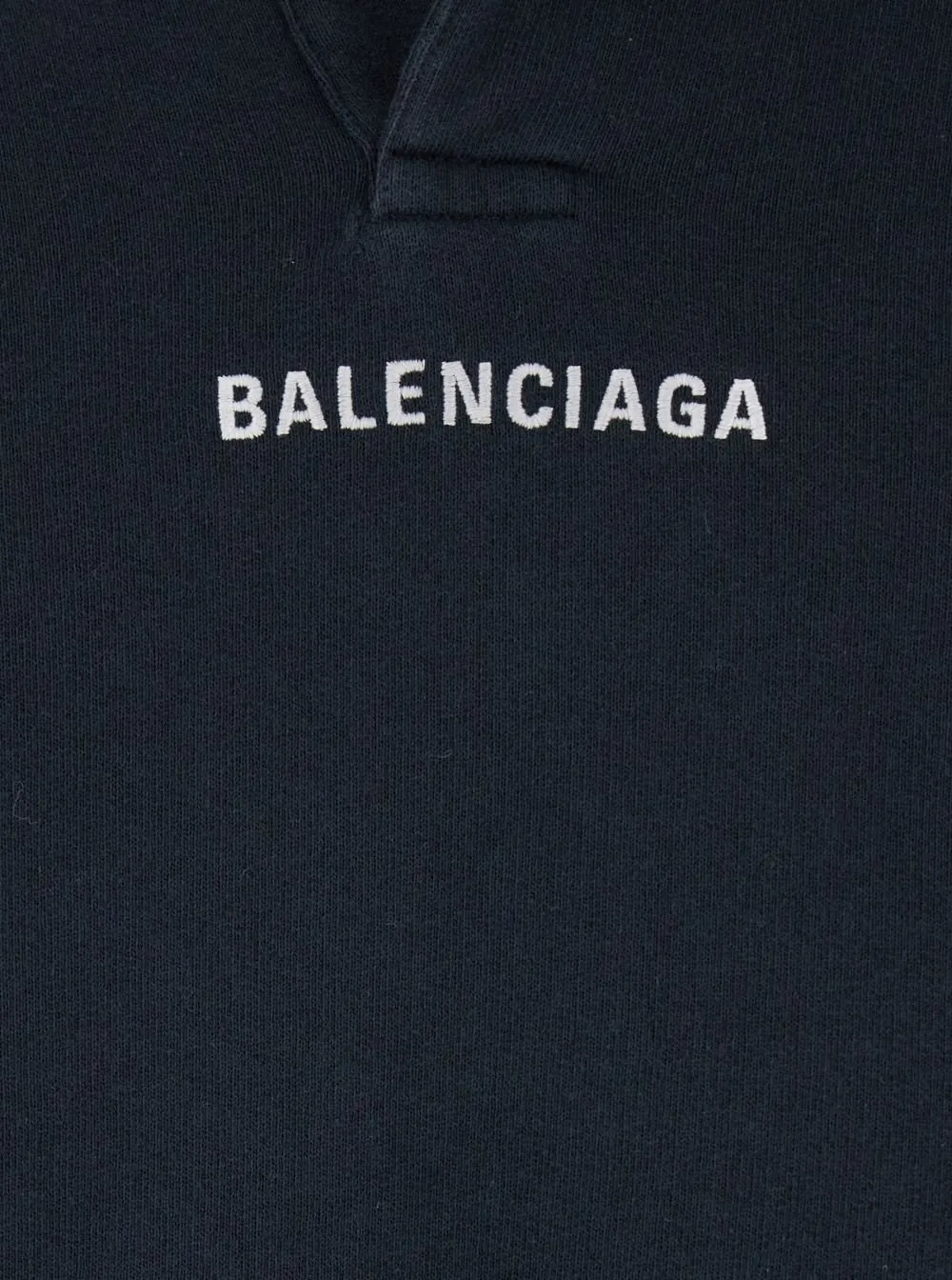 Logo Printed Polo Hoodie