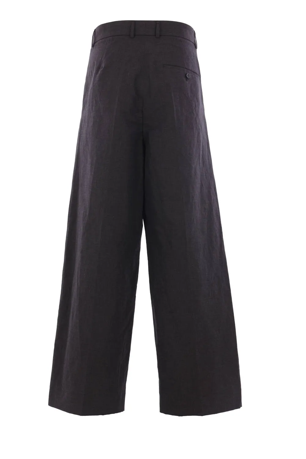 Bb Logo Wide-Leg Trousers