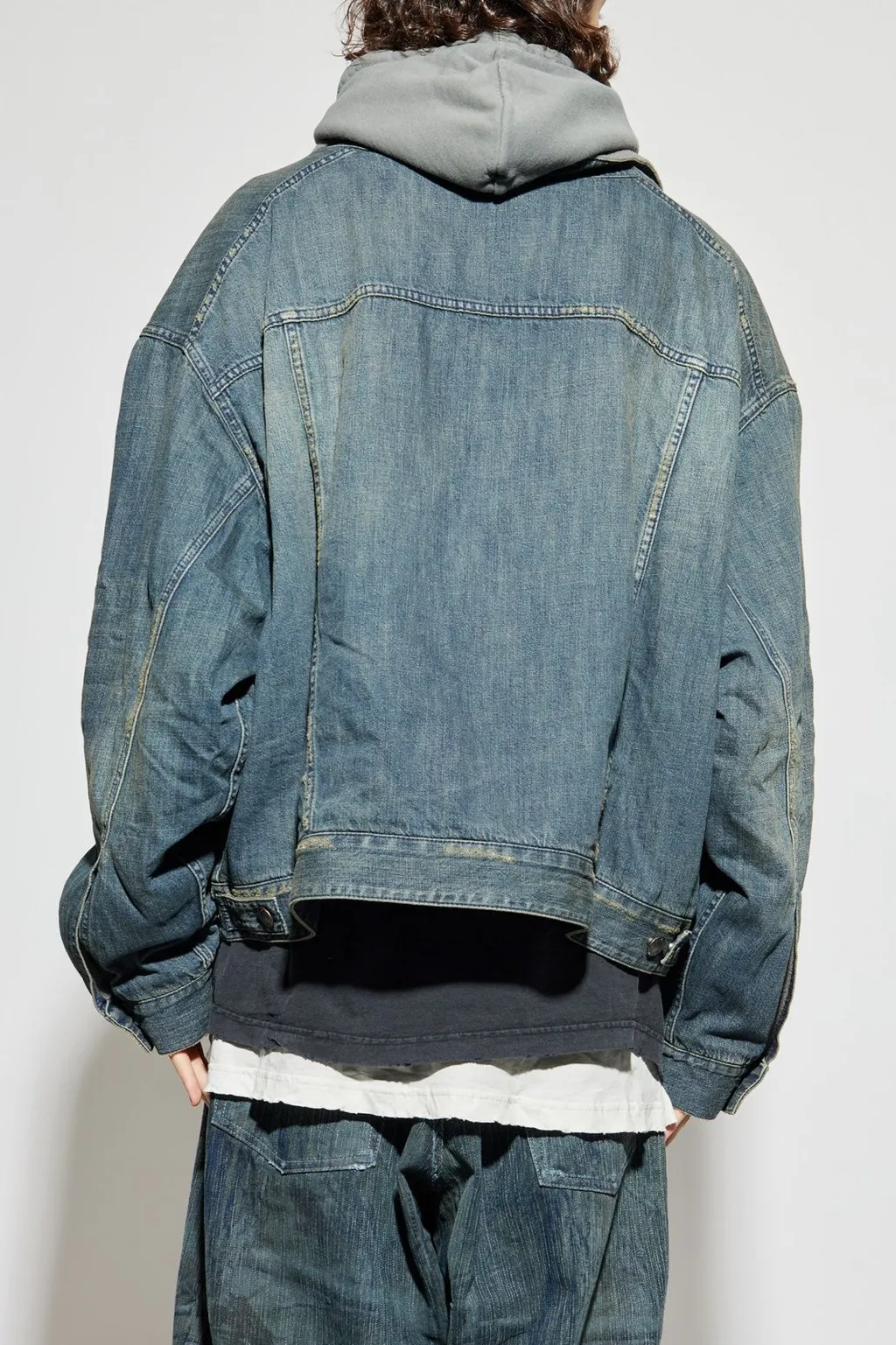 Layered Denim Jacket
