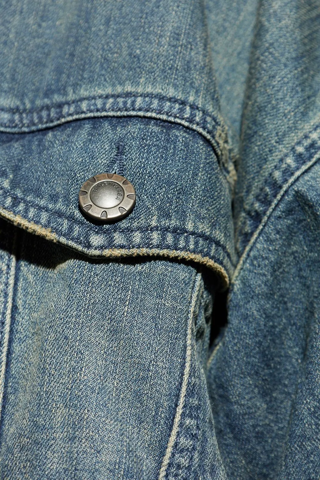 Layered Denim Jacket