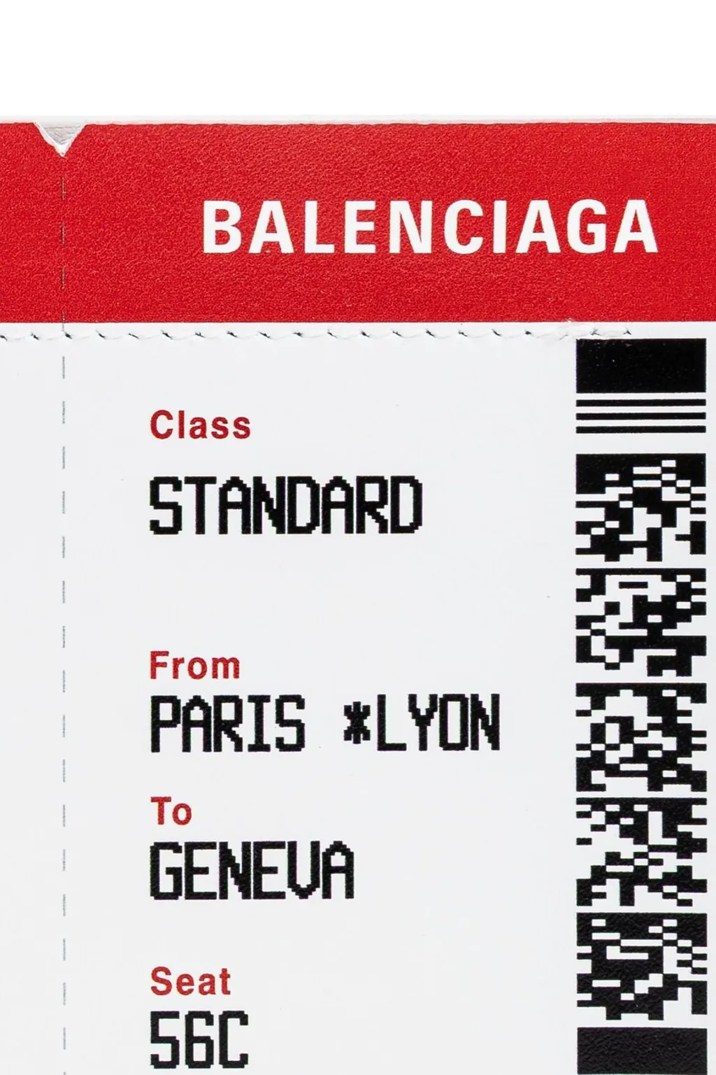 Ticket Print Bifold Wallet