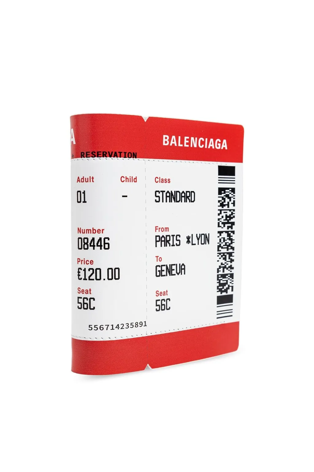 Ticket Print Bifold Wallet