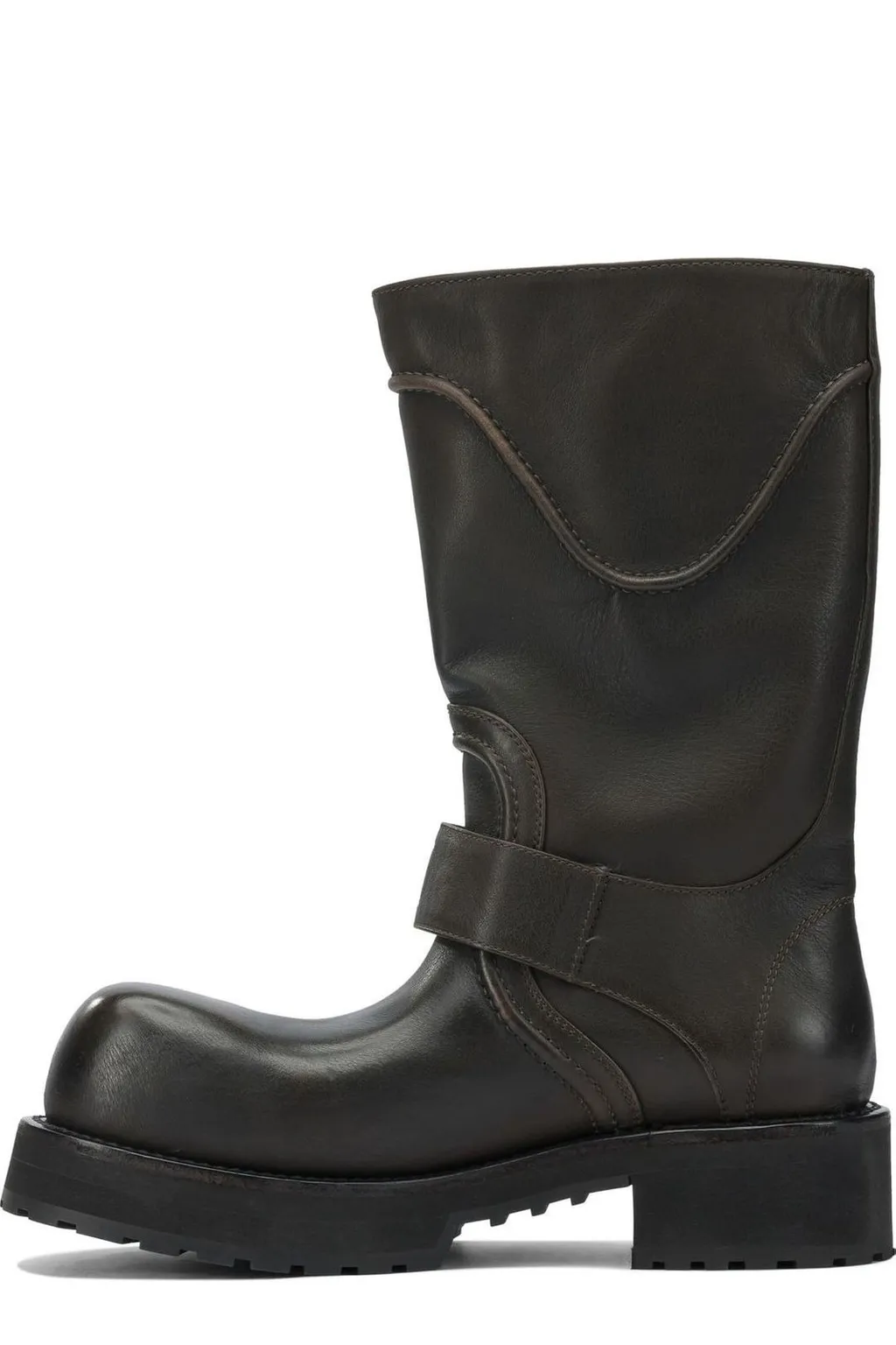 Venom Buckled-Strap Boots