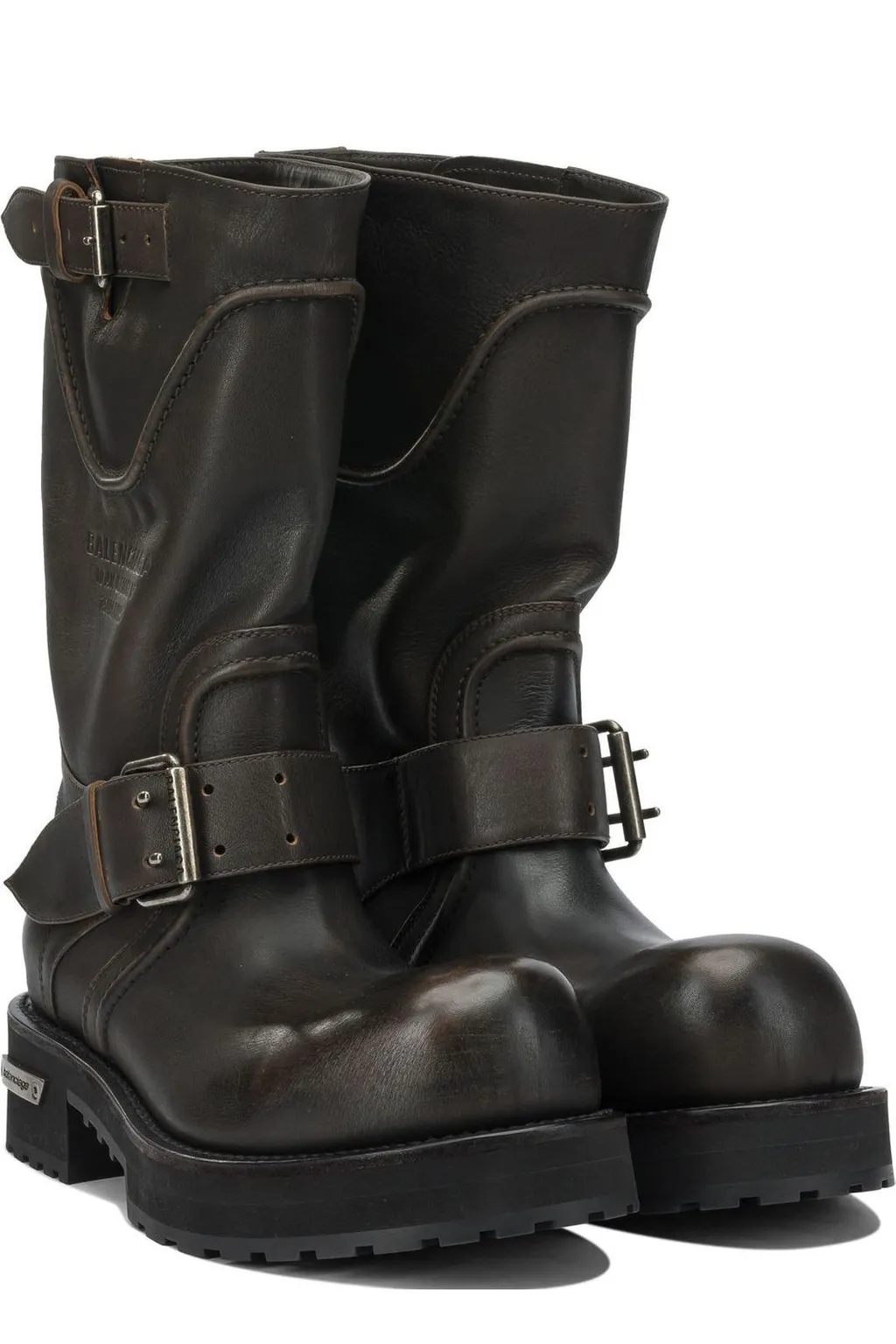 Venom Buckled-Strap Boots
