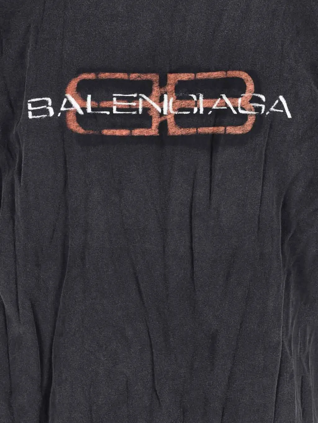 Bb Icon Stencil Large Fit Long-Sleeved T-Shirt