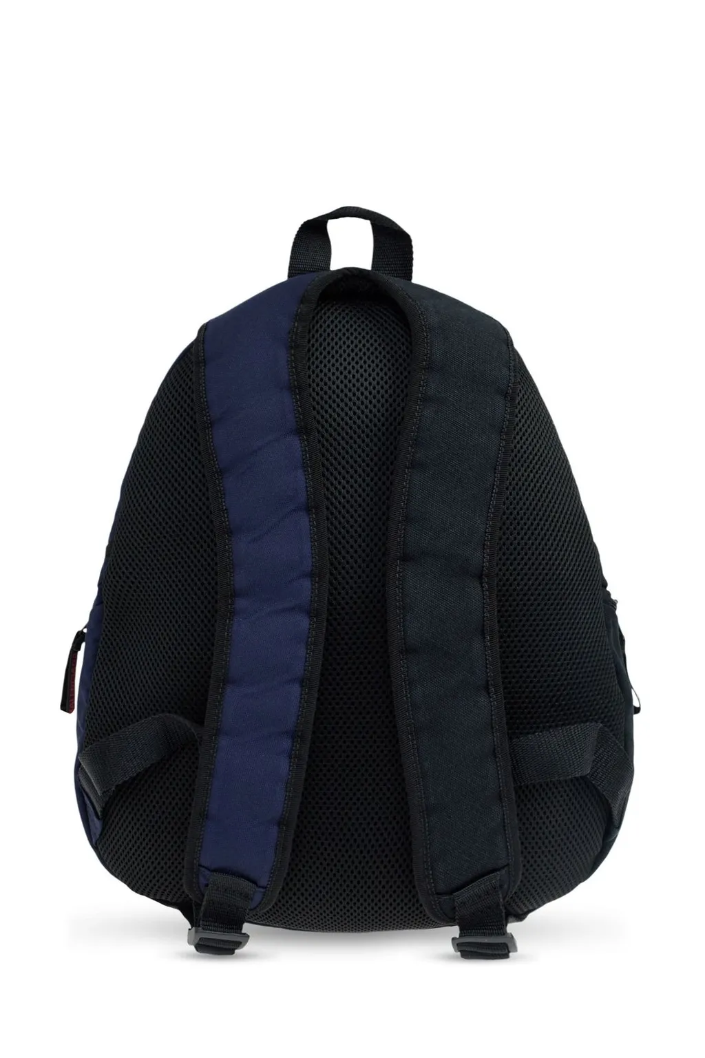 Logo Embroidered Buckled Backpack