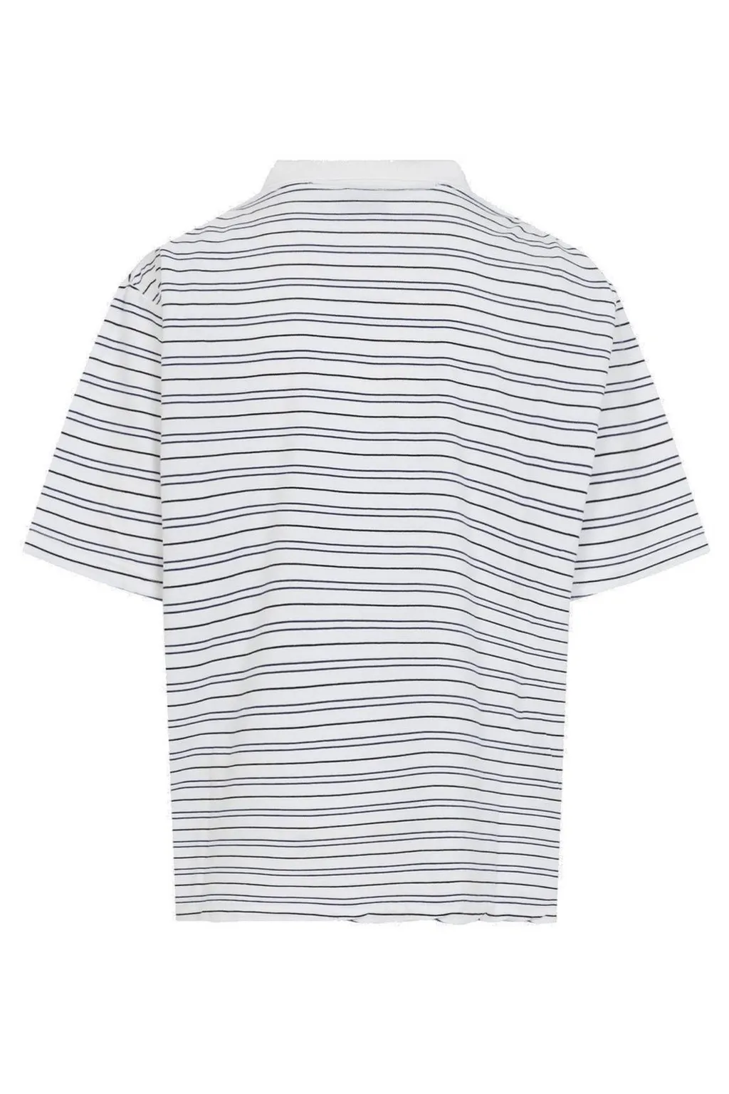 Laurel Classic Pique Striped Polo Shirt