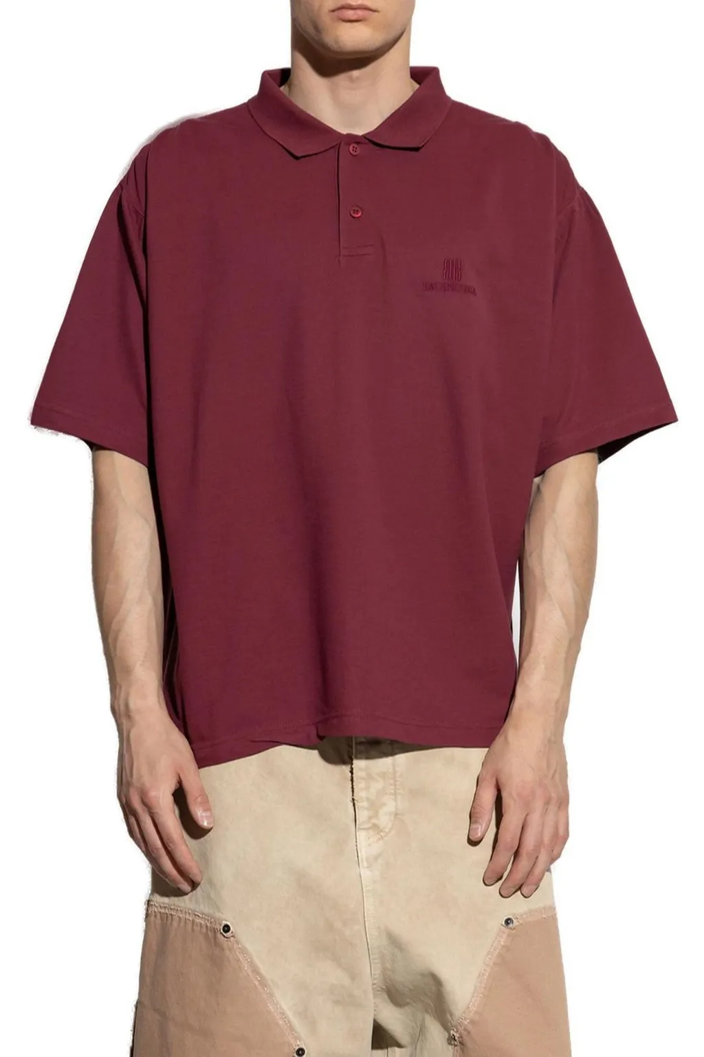 Logo Embroidered Polo Shirt