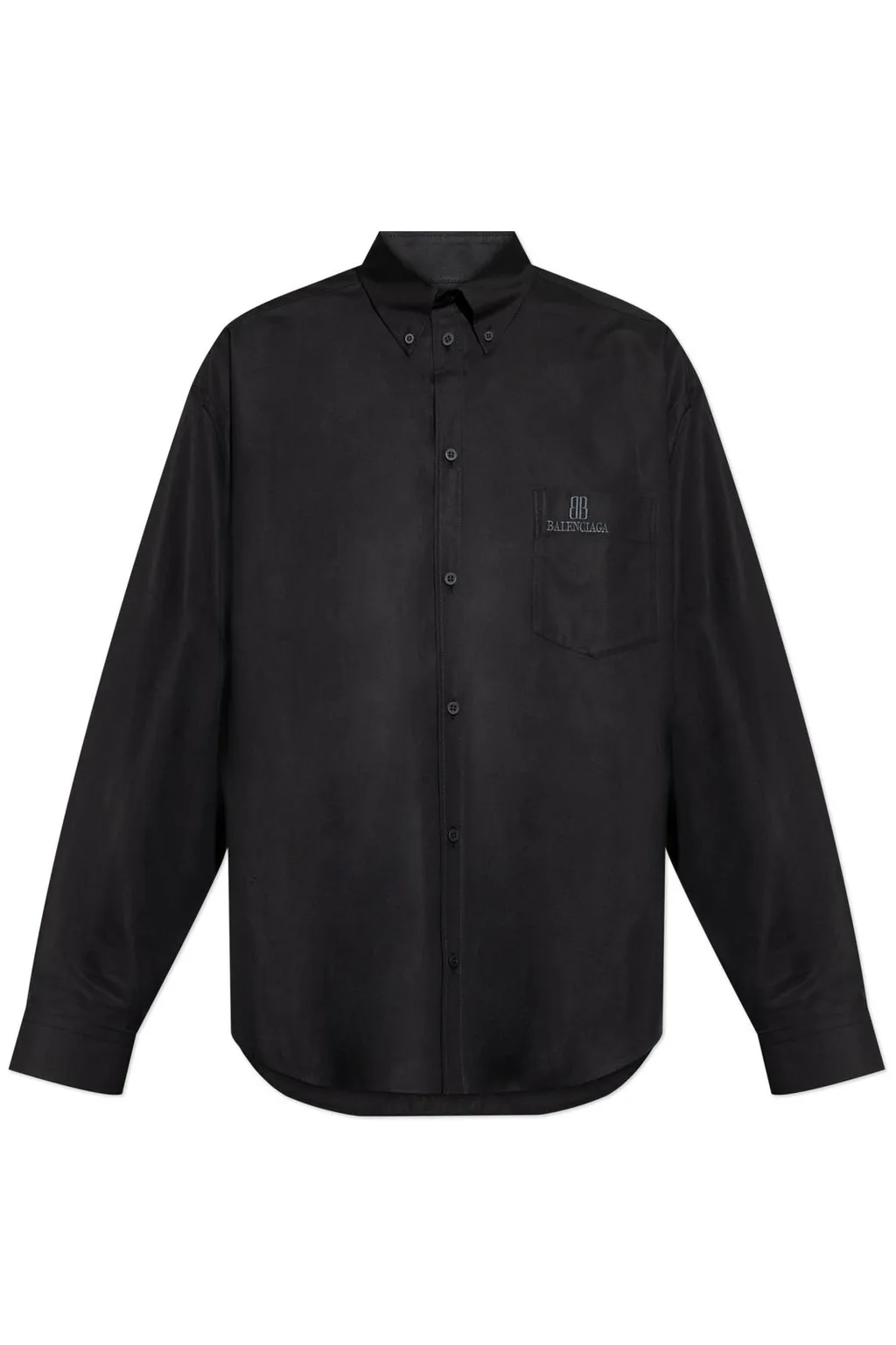 Bb Logo Embroidered Long-Sleeved Shirt