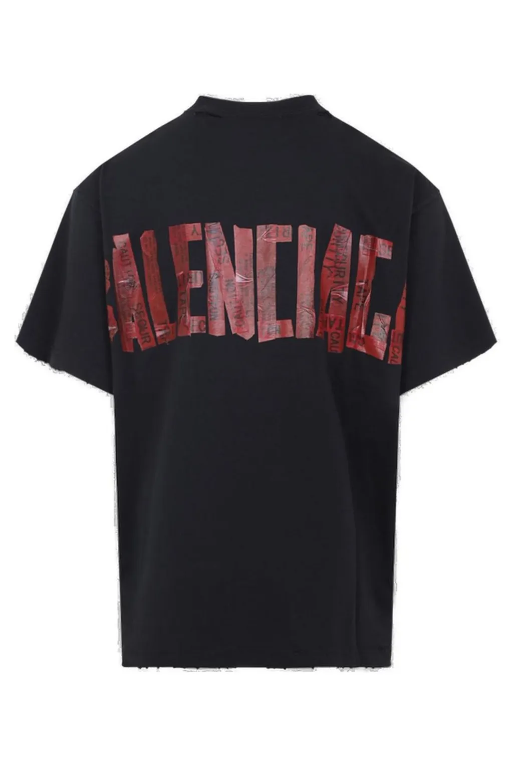 Security Tape Logo Oversized T-Shirt