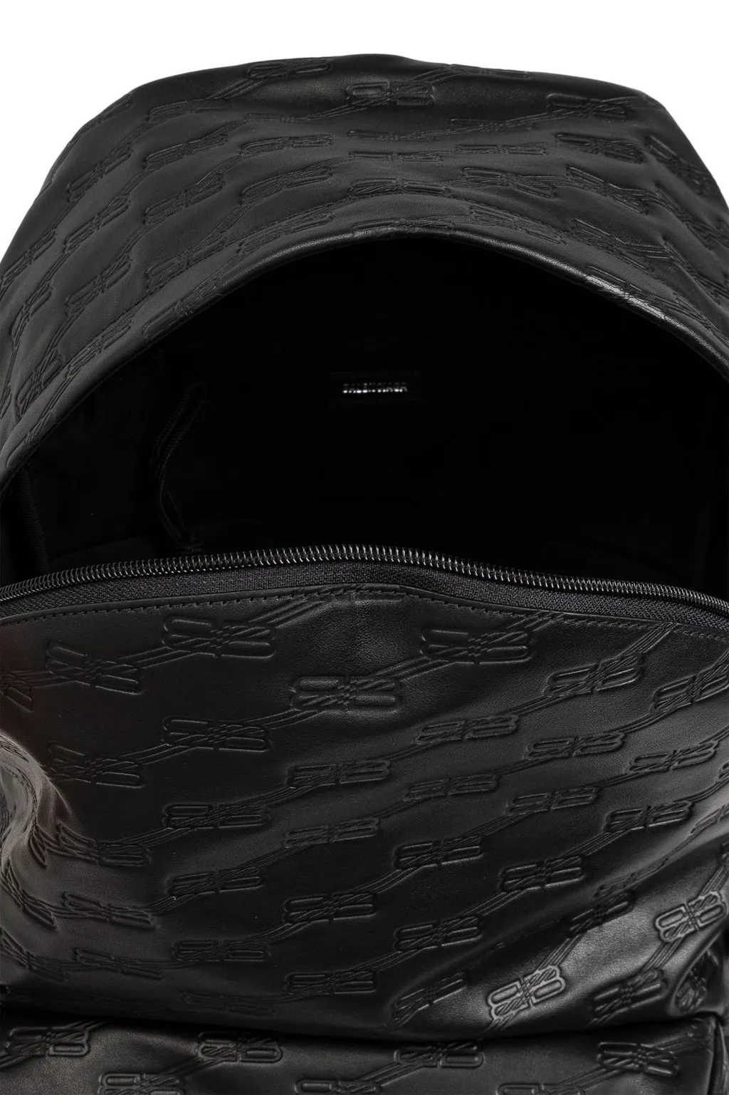 Logo Embossed Backpack